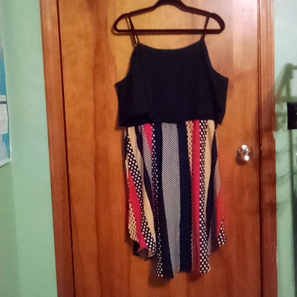 Shein curve sleeveless dress